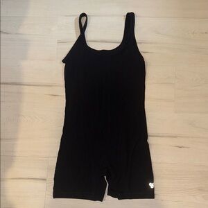 Aritzia TNA Black Sleeveless Romper
